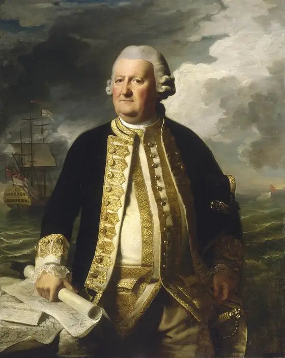 Porträt des Admirals Clark Gayton (1712-1785) - John Singleton Copley