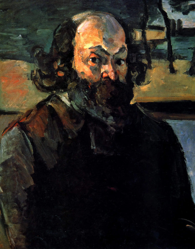 Porträt des Künstlers - Paul Cézanne
