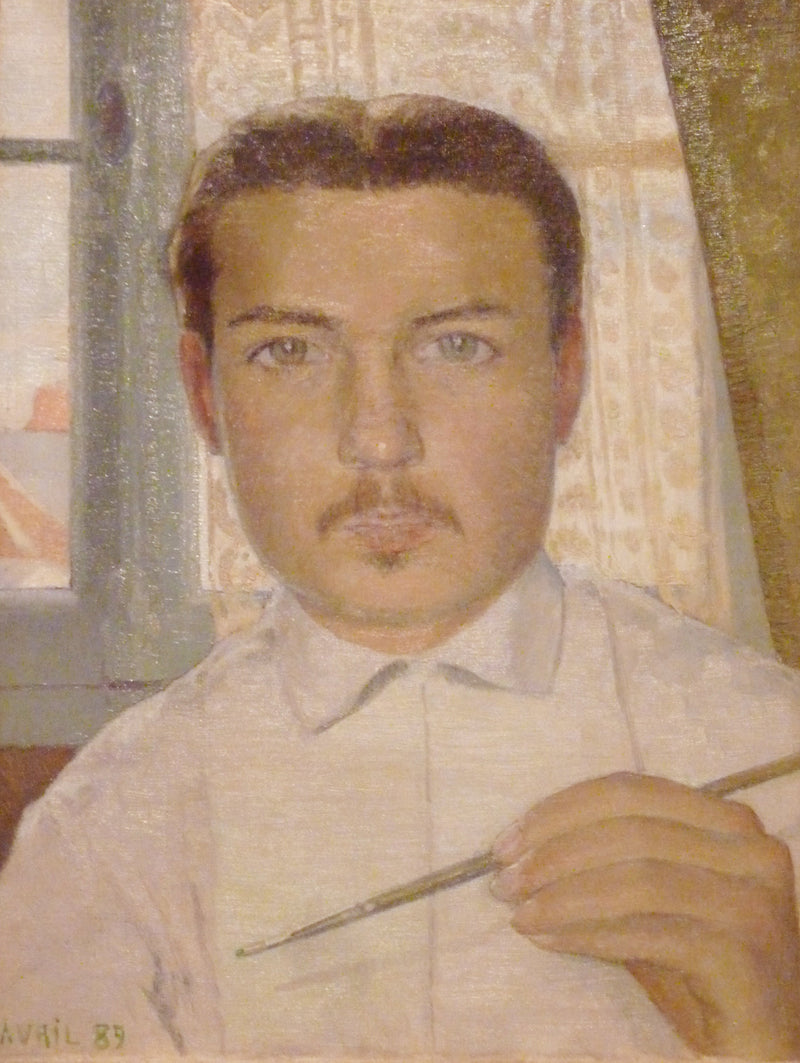 Porträt des Künstlers im Alter von achtzehn Jahren - Maurice Denis