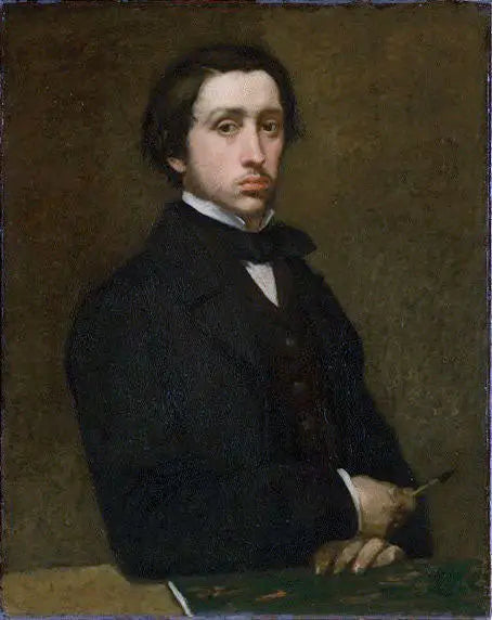Porträt des Künstlers - Edgar Degas