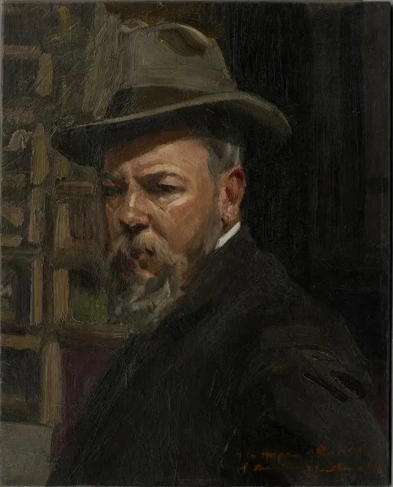 Porträt des Künstlers - Joaquín Sorolla