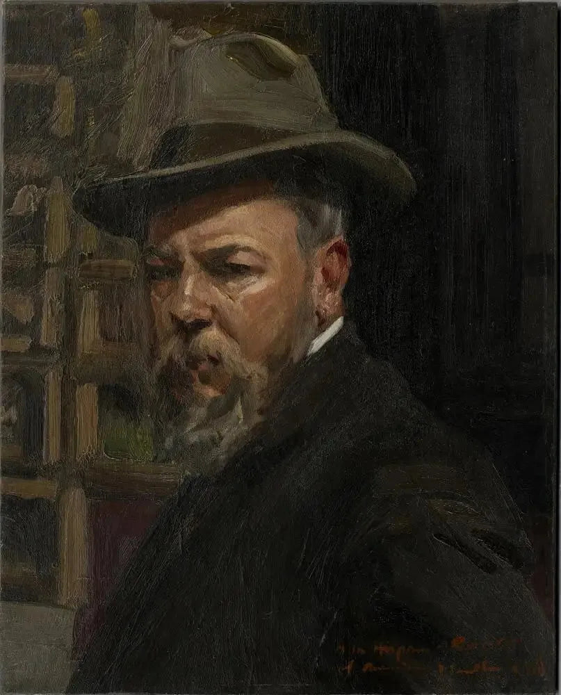 Porträt des Künstlers - Joaquín Sorolla