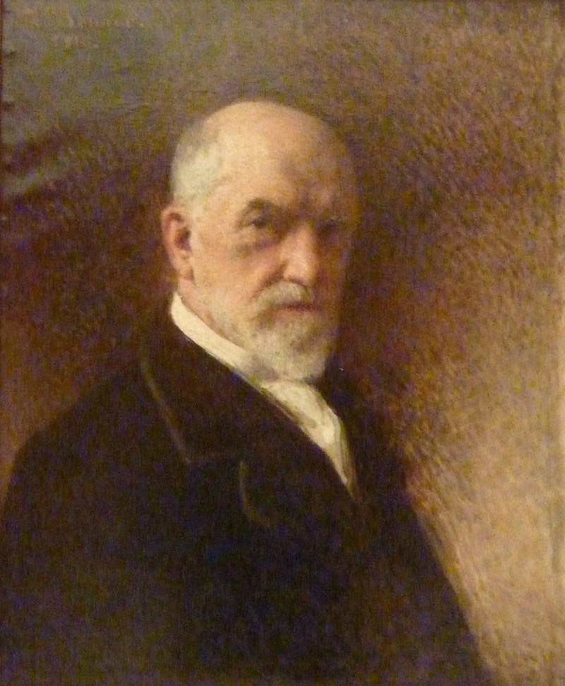 Portrait des Künstlers - Léon Bonnat