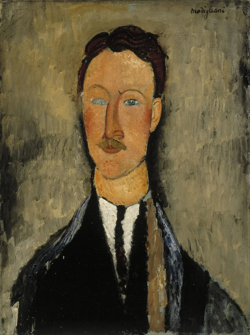 Porträt des Künstlers Léopold Survage - Amedeo Modigliani