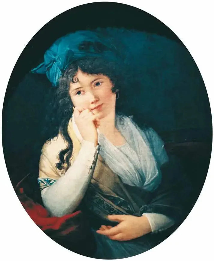 Porträt des Künstlers - Marie-Guillemine Benoist