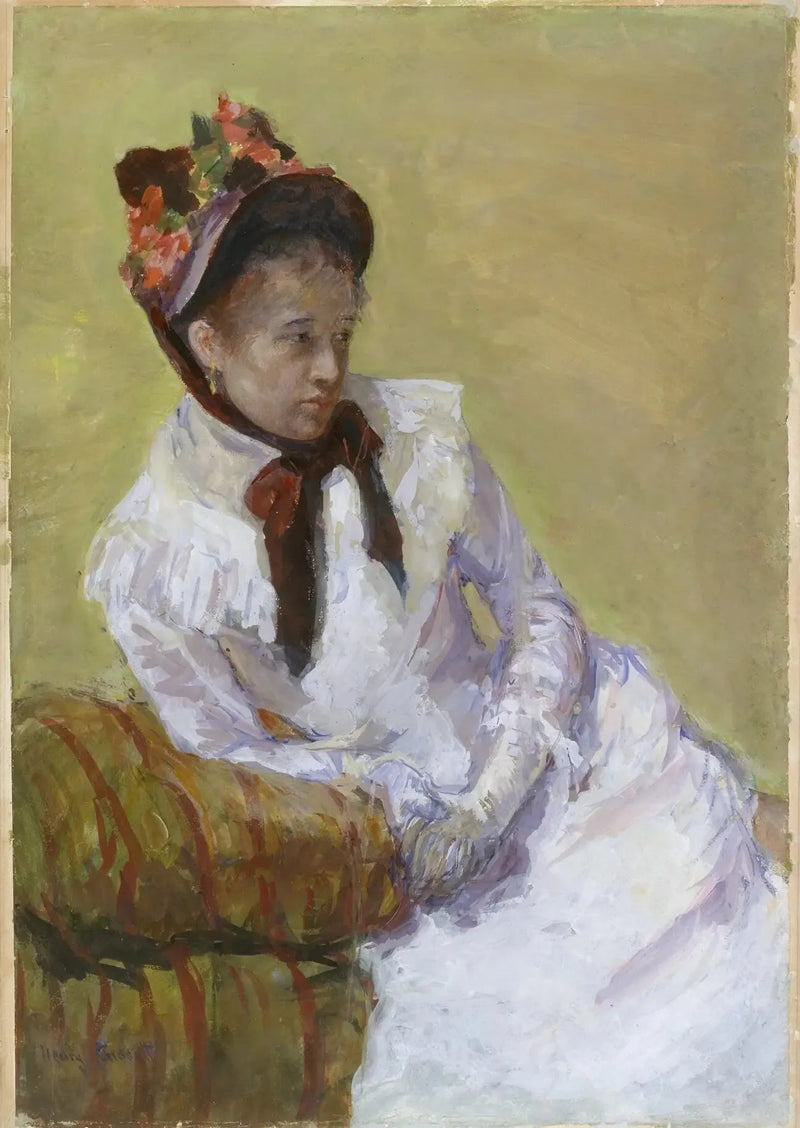 Porträt der Künstlerin - Mary Cassatt