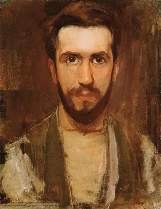 Porträt des Künstlers - Piet Mondrian