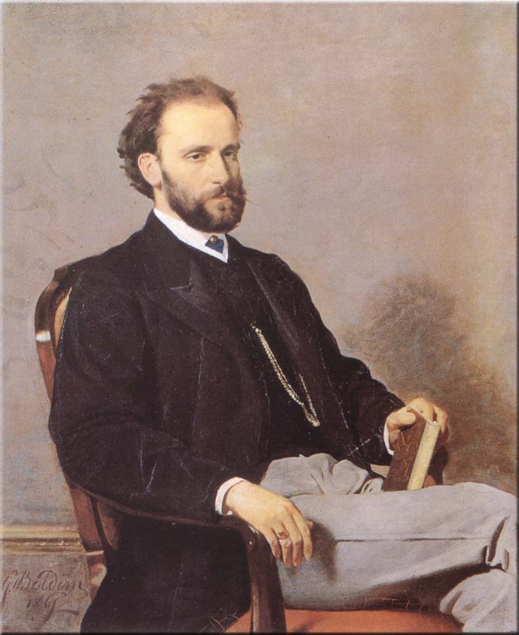Porträt des Anwalts Claudio Comotto - Giovanni Boldini