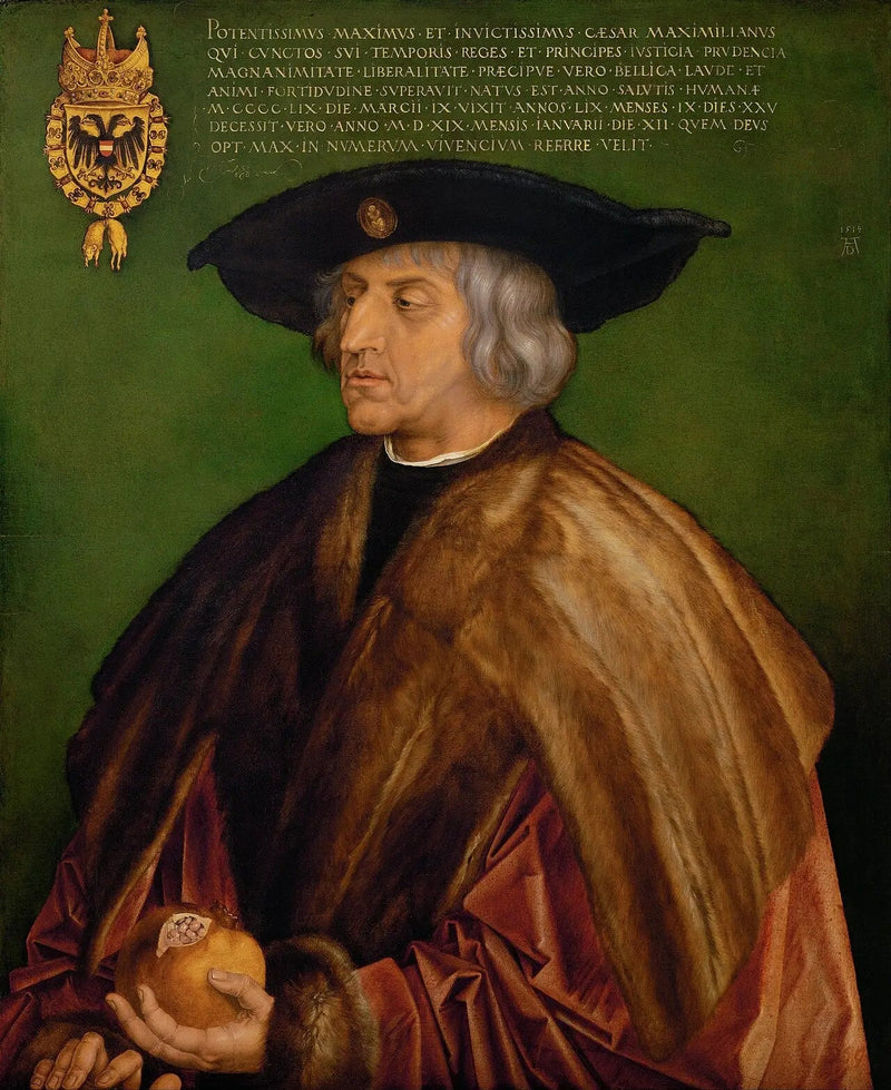 Porträt des Kaisers Maximilian I. - Albrecht Dürer