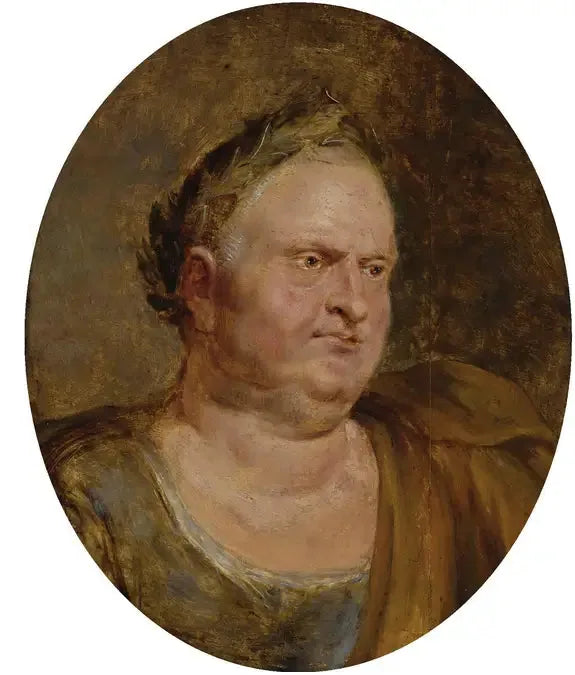 Porträt des römischen Kaisers Vitellius - Peter Paul Rubens