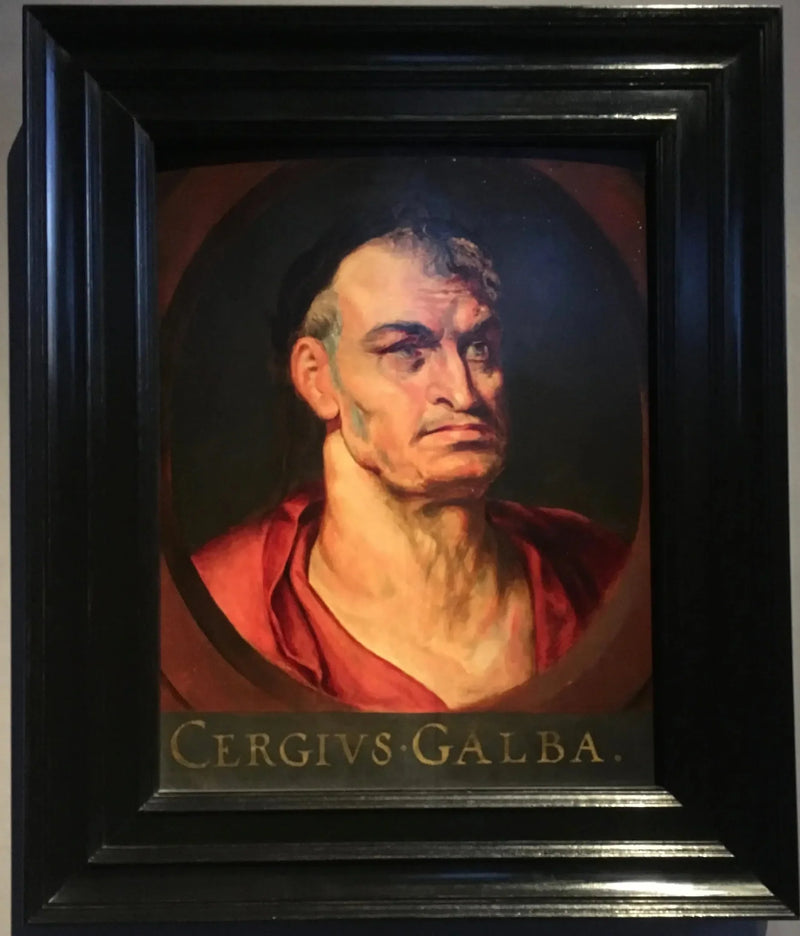 Porträt des Kaisers Servius Sulpicius Galba - Peter Paul Rubens