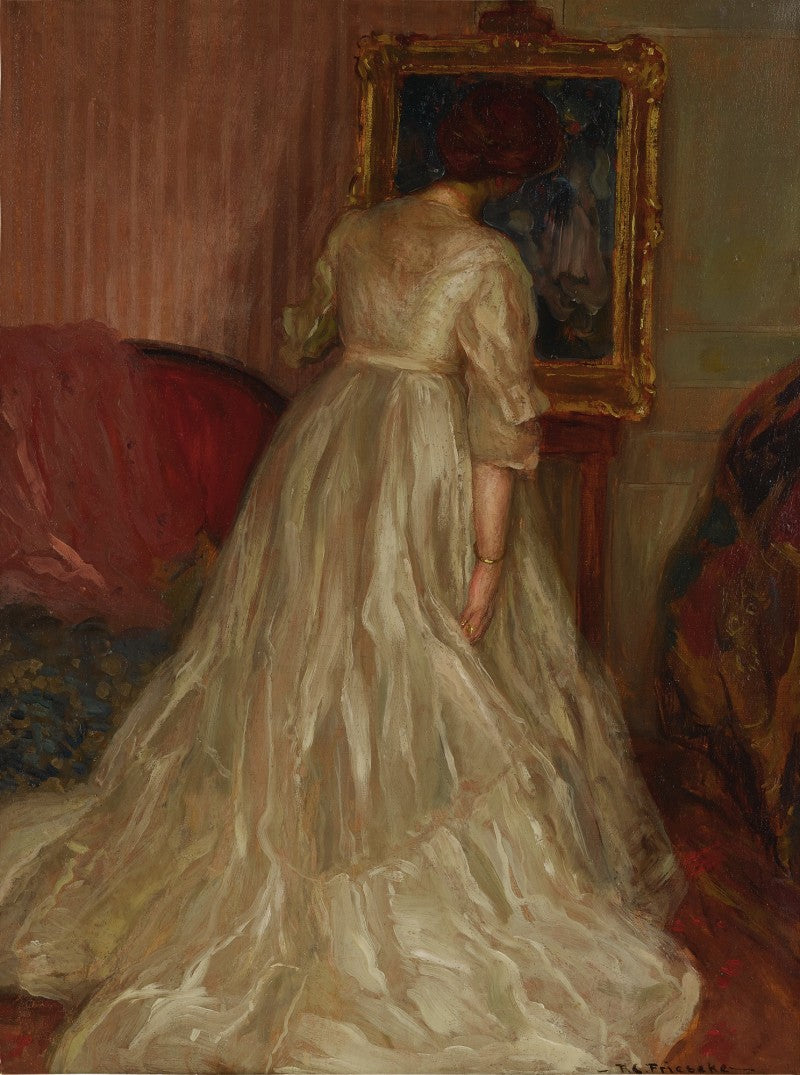 Porträt der Ehefrau des Künstlers, Sarah Frieseke - Frederick Carl Frieseke