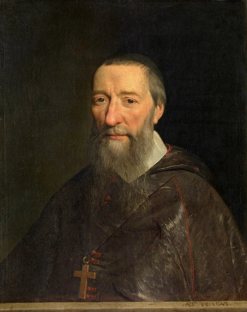 Porträt des Bischofs Jean-Pierre Camus - Philippe de Champaigne