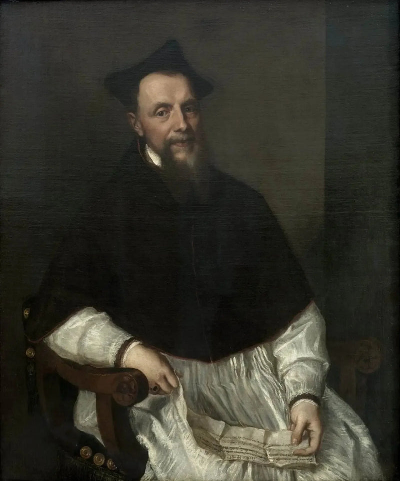 Porträt des Bischofs Ludovico Beccadelli - Titian