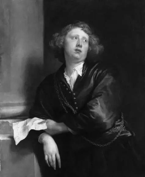 Portrait des Organisten Hendrik Liberti - Antoine van Dyck