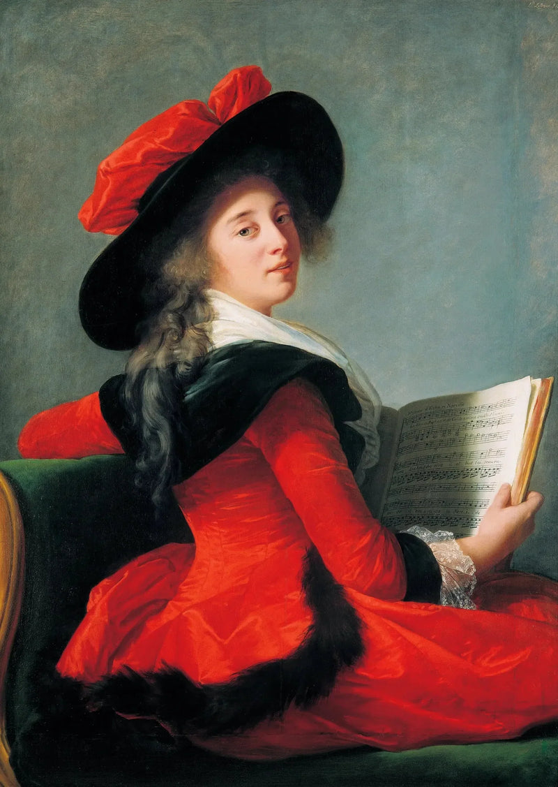 Portrait der Baronin von Crussol - Élisabeth Vigeé Le Brun