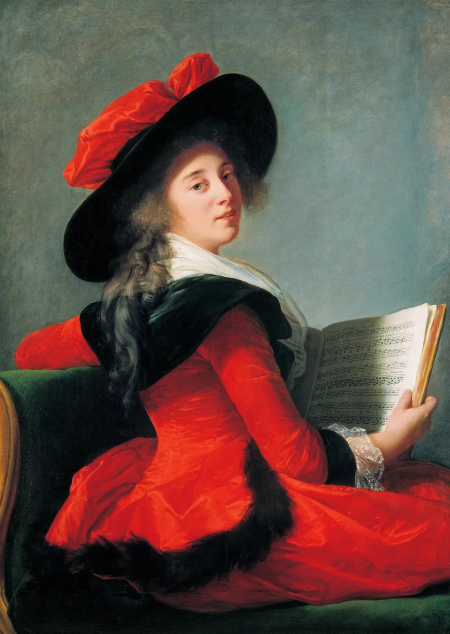 Portrait der Baronin von Crussol - Élisabeth Vigeé Le Brun