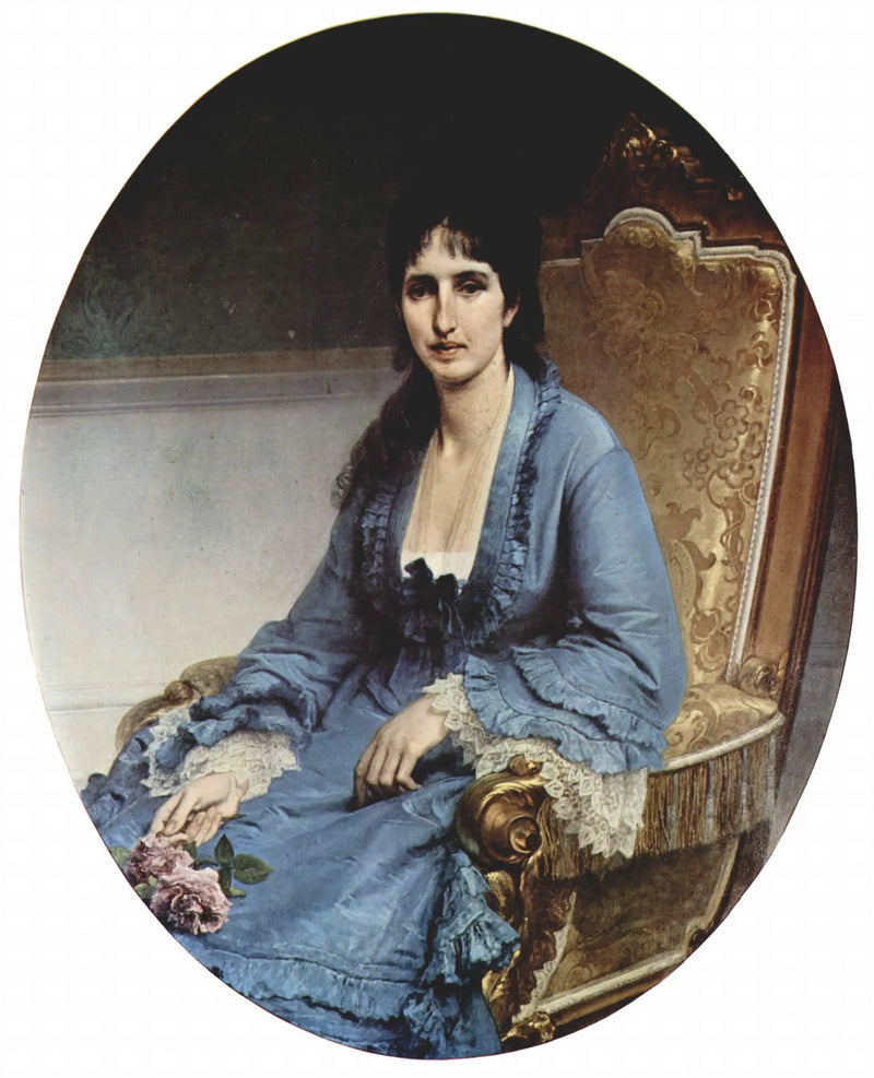 Portrait der Gräfin Antonietta Negroni Prati Morosini - Francesco Hayez