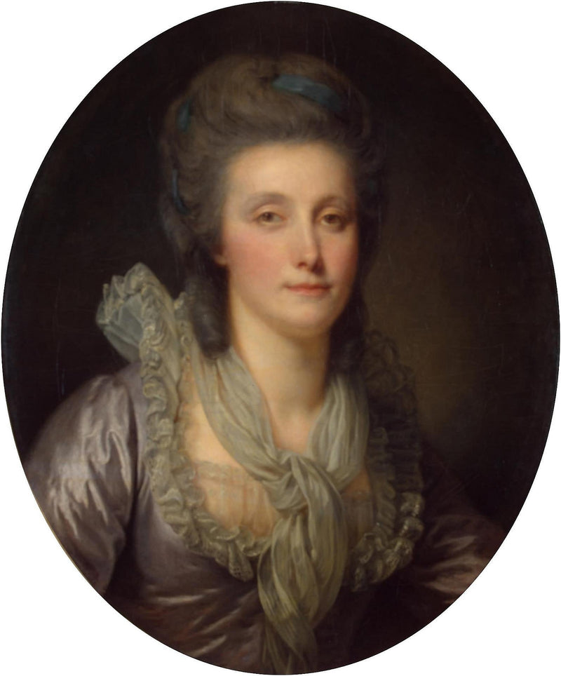 Porträt der Gräfin Ekaterina Chouvalova - Jean-Baptiste Greuze