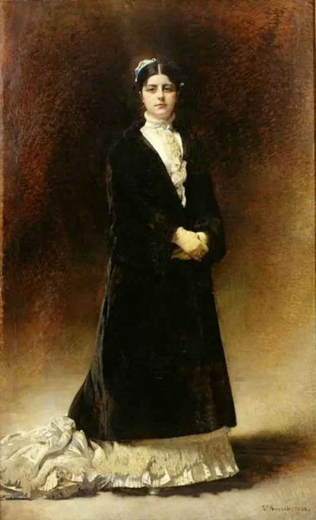 Porträt der Gräfin Emanuella Pignatelli Potocka - Léon Bonnat