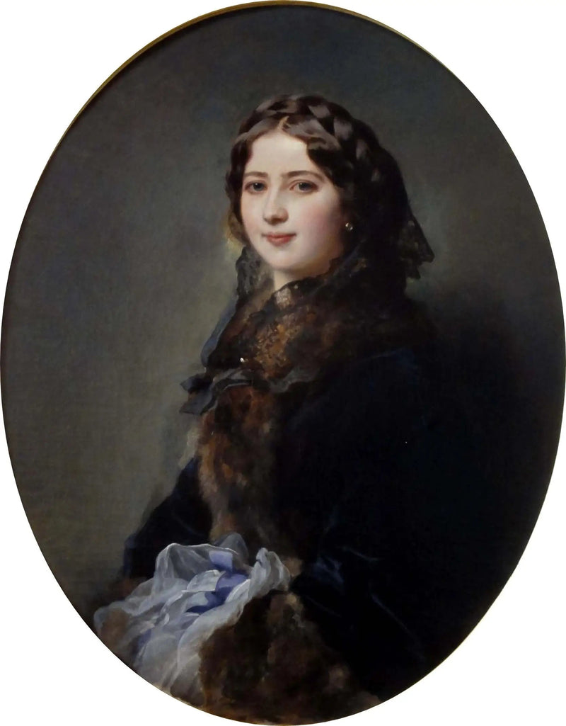 Portrait der Gräfin Lise Przezdziecka - Franz Xaver Winterhalter