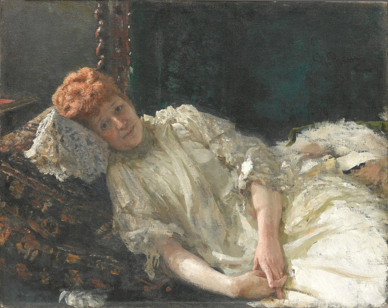 Porträt der Gräfin Louise de Mercy-Argenteau - Ilya Repin