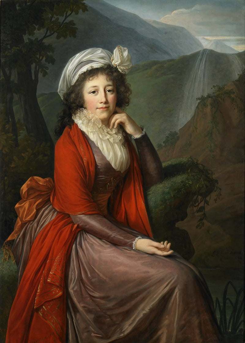 Porträt der Gräfin Maria Theresia Bucquoi, geborene Parr (1746-1818) - Élisabeth Vigeé Le Brun