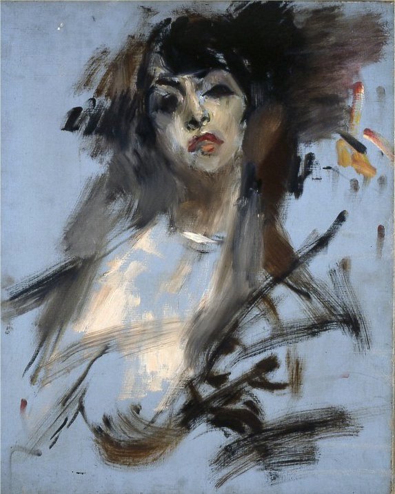 Porträt der Gräfin Saffo Zuccoli - Giovanni Boldini