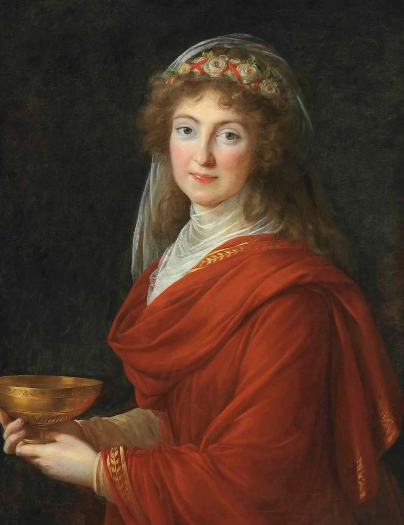 Portrait der Gräfin Siemontkowsky Bystry - Élisabeth Vigeé Le Brun