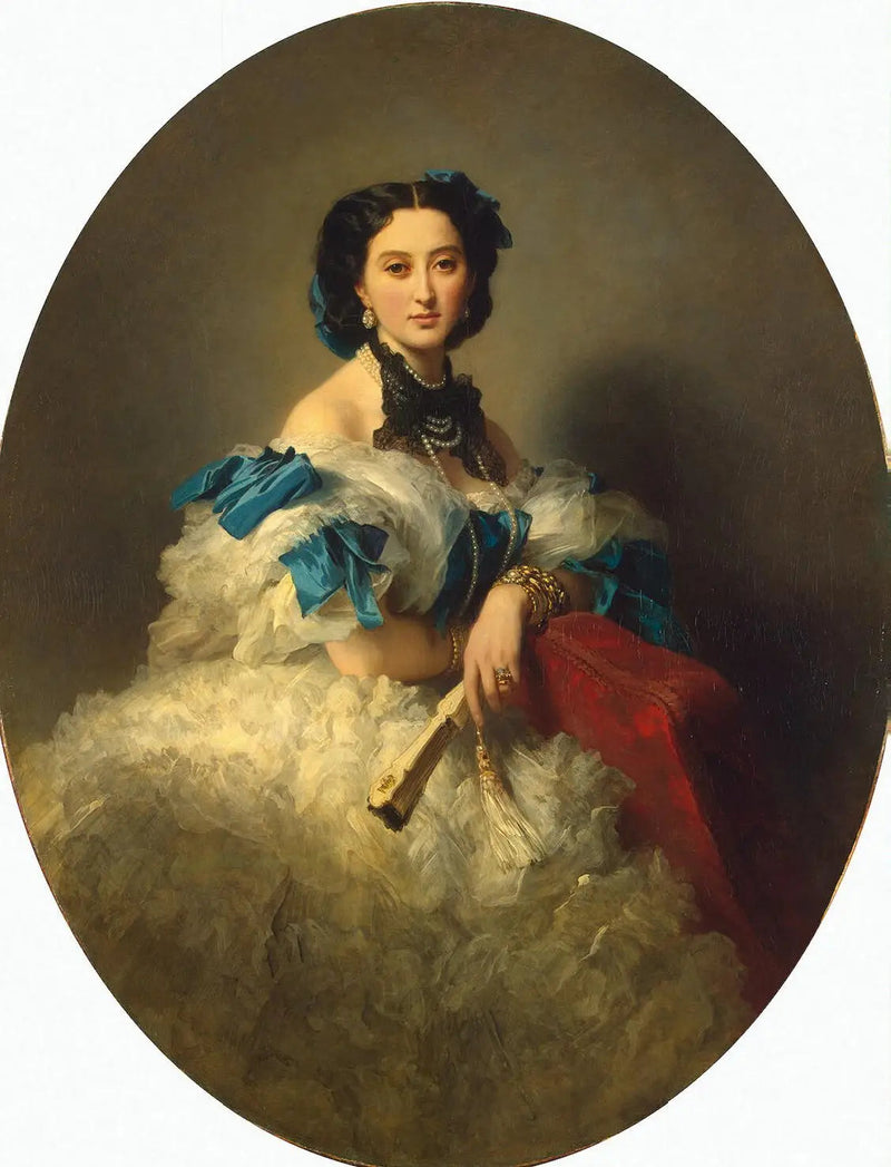 Porträt der Gräfin Varvara Musina-Pushkina - Franz Xaver Winterhalter