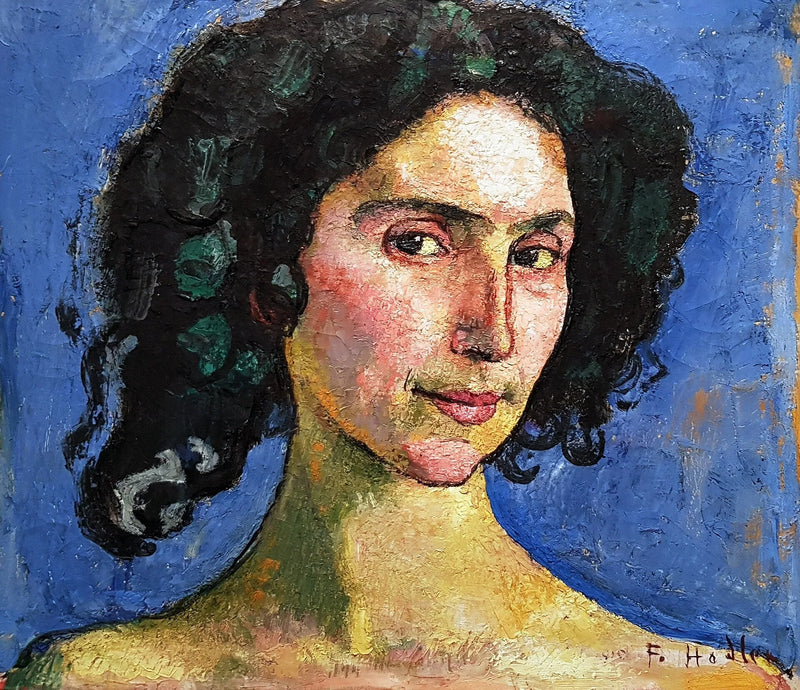 Porträt der Tänzerin Giulia Leonardi - Ferdinand Hodler