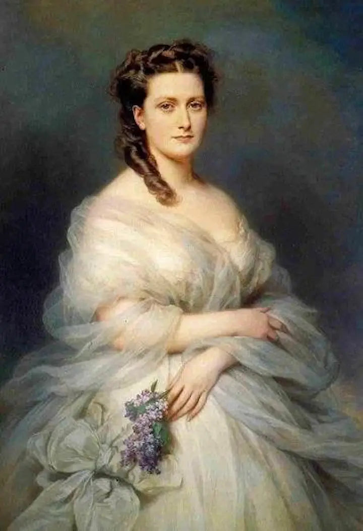 Portrait der Herzogin Anne Murat de Mouchy - Franz Xaver Winterhalter