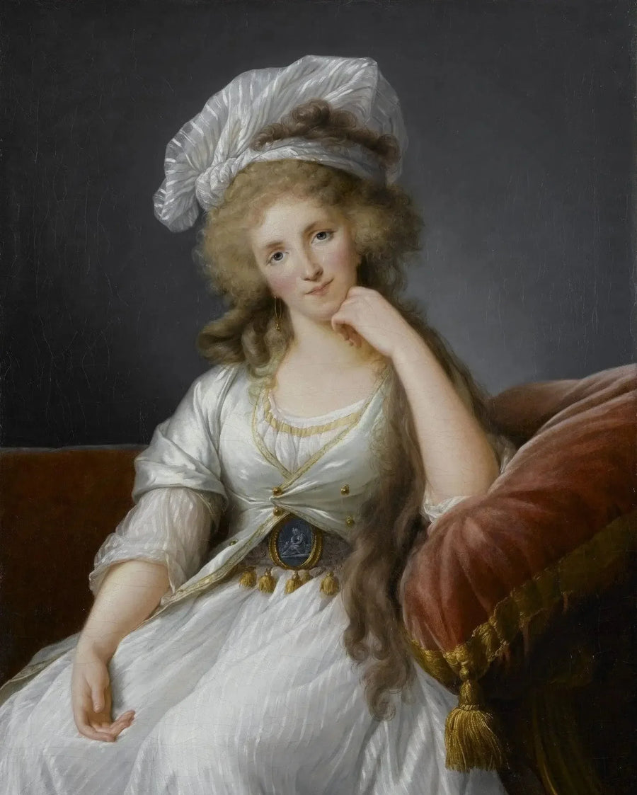Porträt der Herzogin von Orléans - Élisabeth Vigeé Le Brun