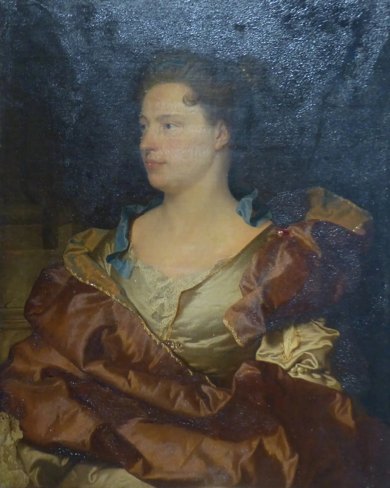 Portrait der Künstlerin, Elizabeth de Gouix - Hyacinthe Rigaud