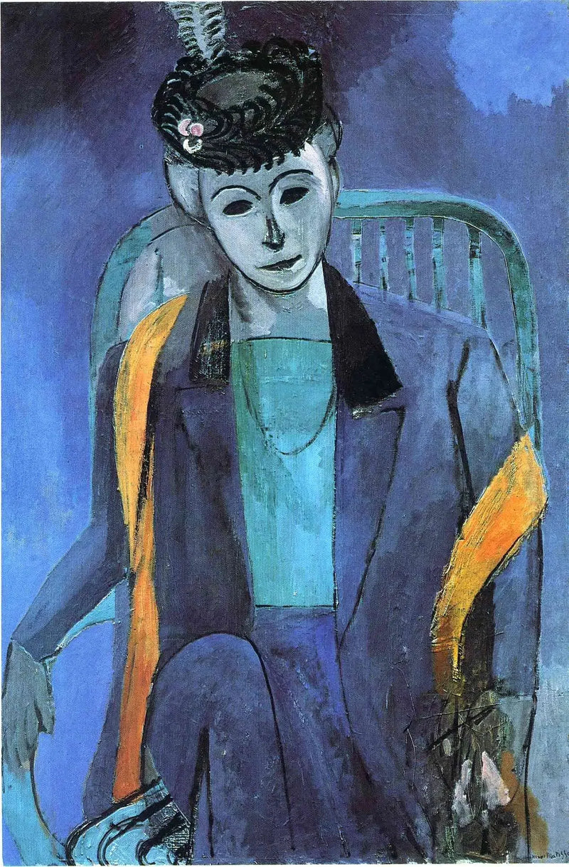 Porträt der Frau des Künstlers - Henri Matisse