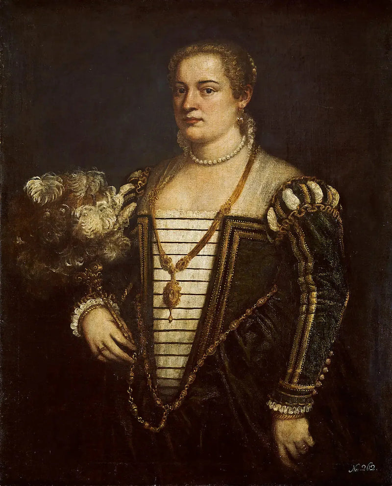 Porträt des Mädchens des Künstlers, Lavinia - Titian