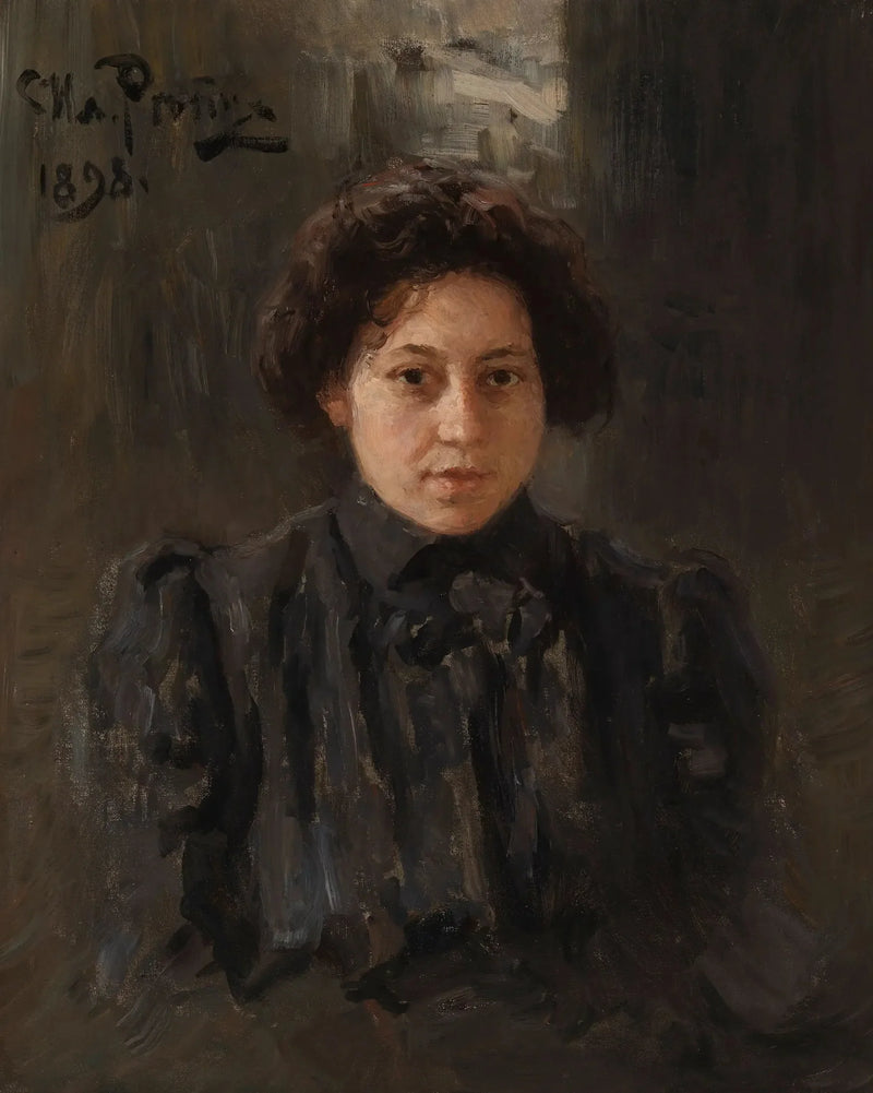 Porträt der Tochter des Künstlers Nadezhda Repina - Ilya Repin