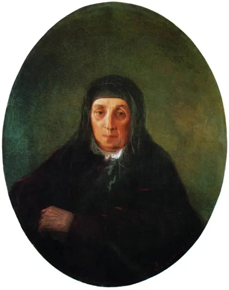 Porträt der Großmutter des Malers Ashhen - Ivan Aïvazovski