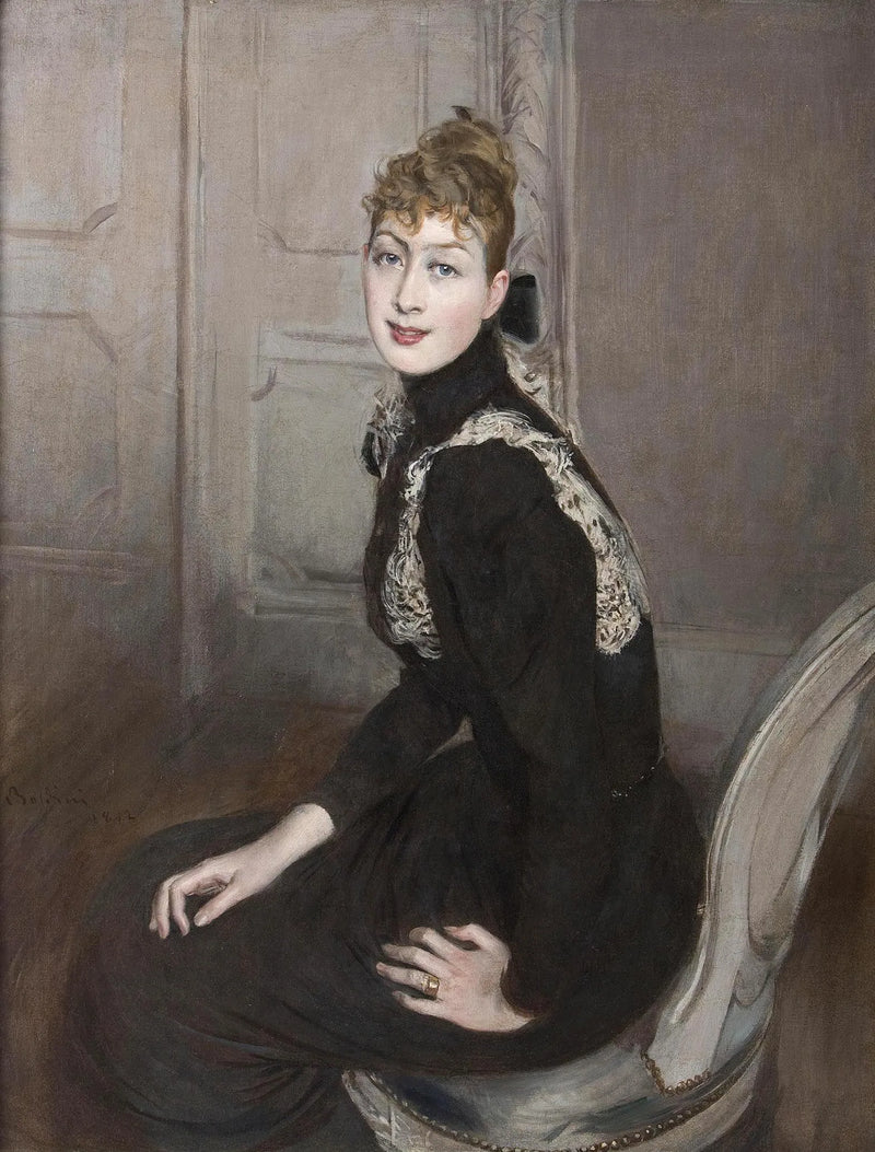 Porträt der Marquise Franzoni - Giovanni Boldini