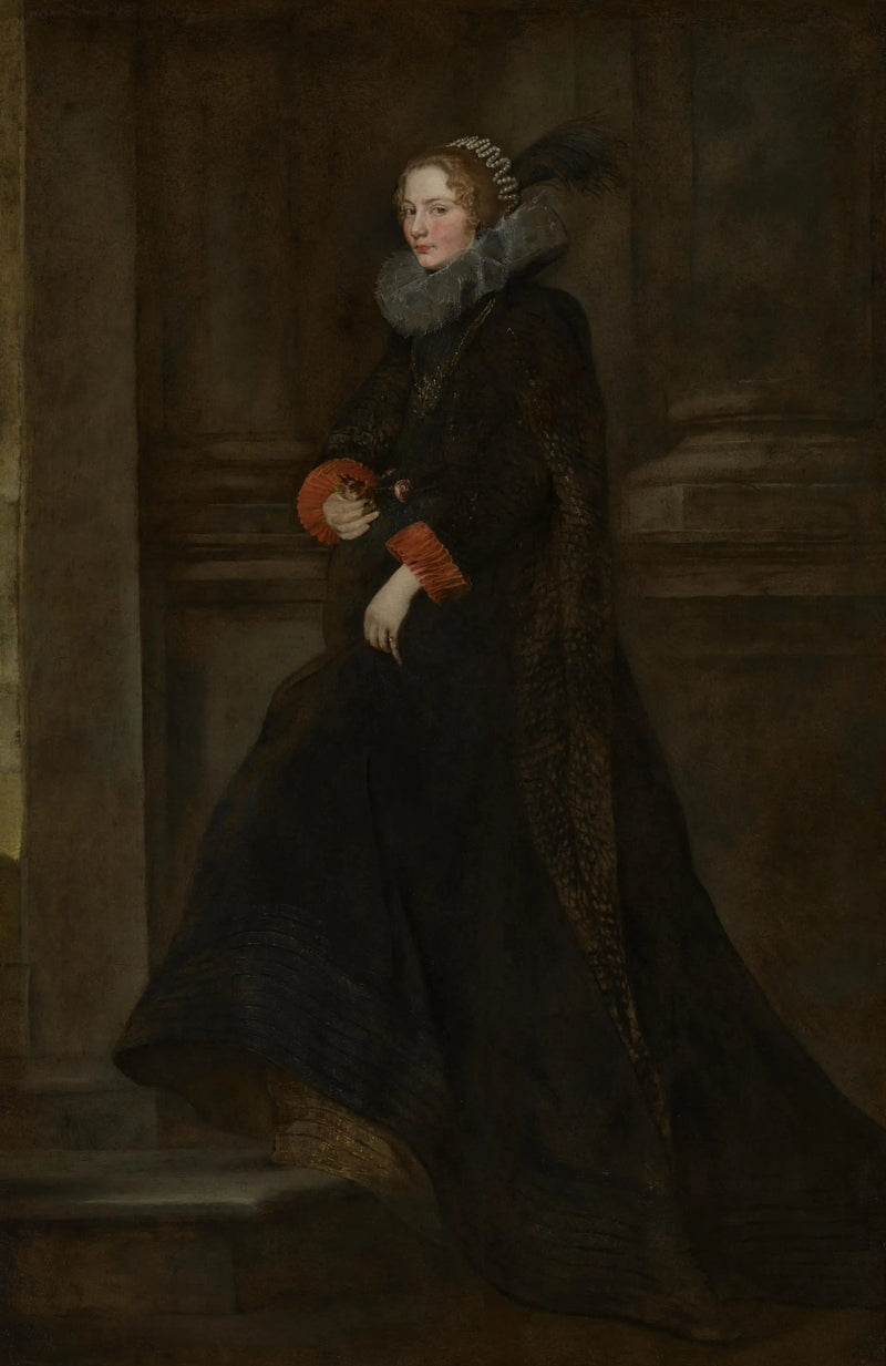 Portrait der Marquise Geronima Spinola - Antoine van Dyck