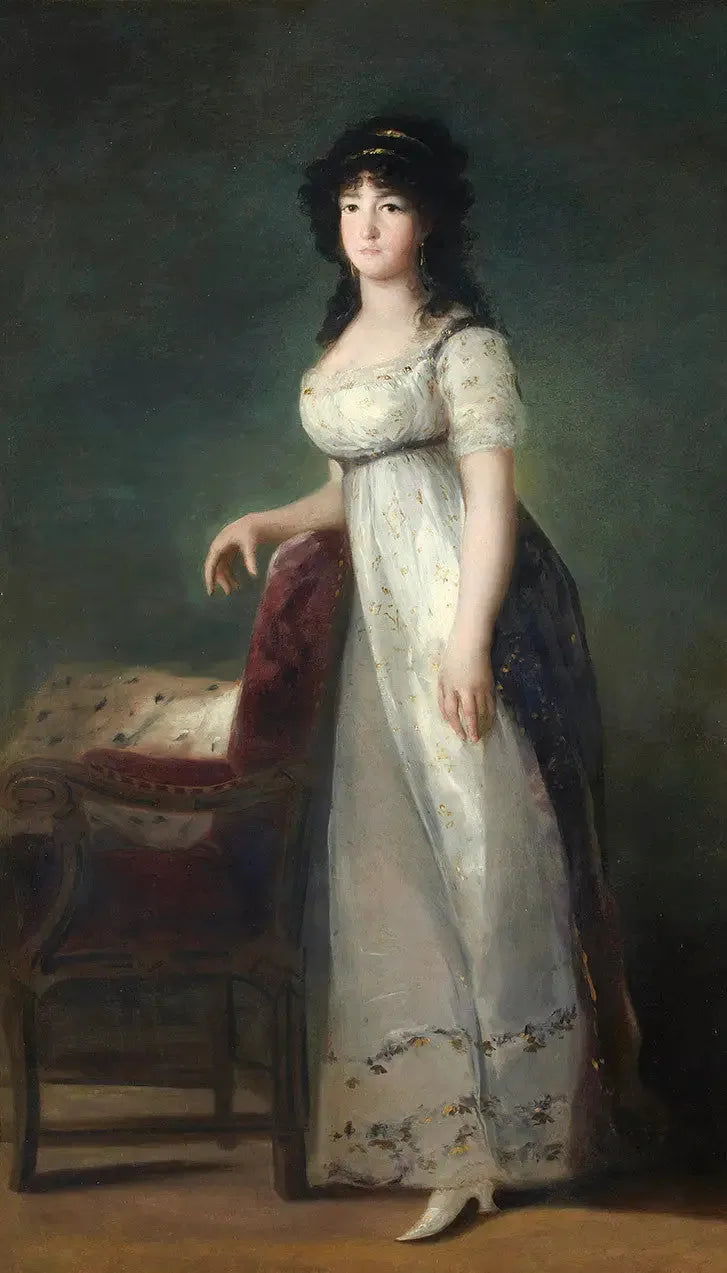 Porträt der Marquise von Lazán - Francisco de Goya