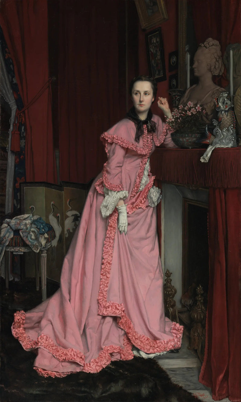 Porträt der Marquise de Miramon, geborene Thérèse Feuillant - James Tissot