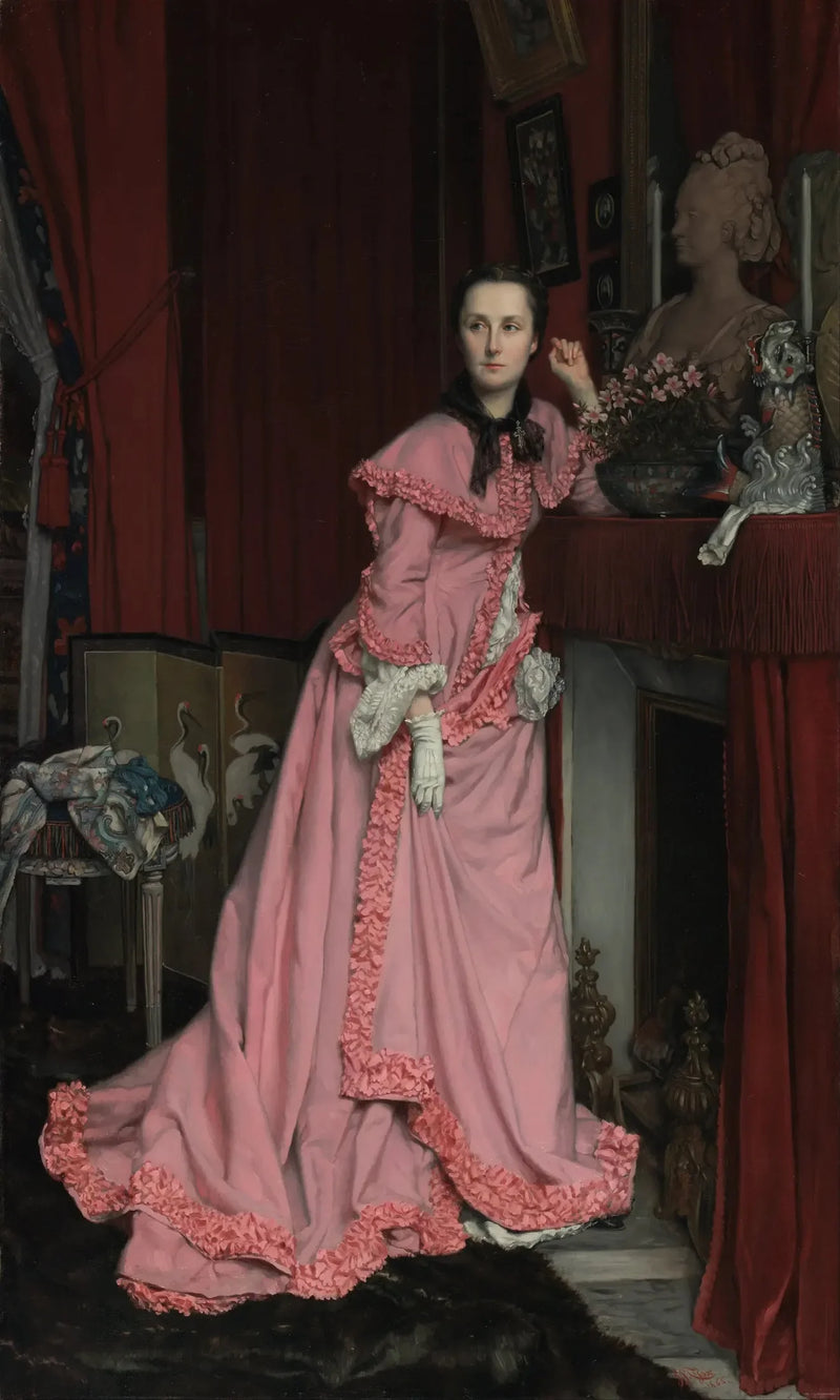Porträt der Marquise de Miramon, geborene Thérèse Feuillant - James Tissot