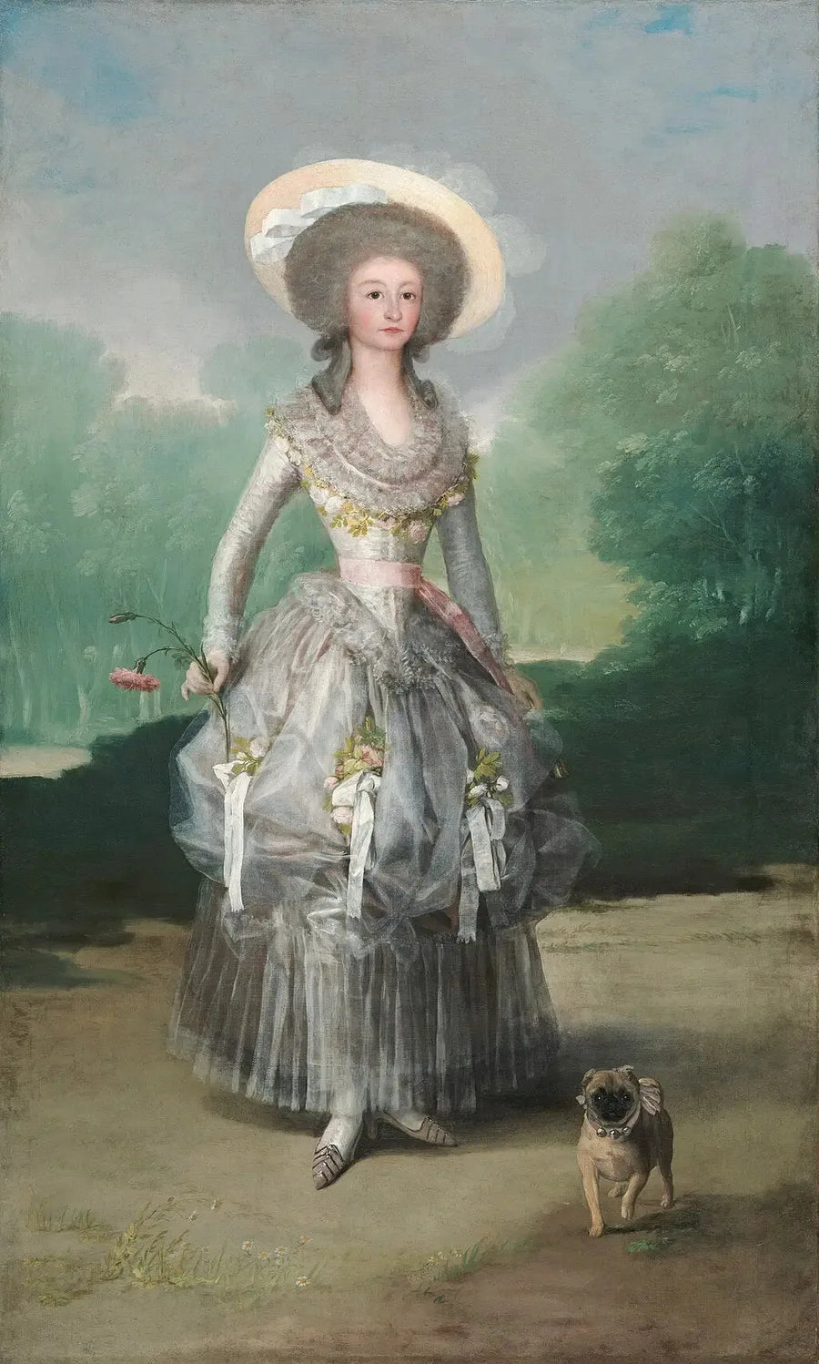 Porträt der Marquise von Pontejos - Francisco de Goya