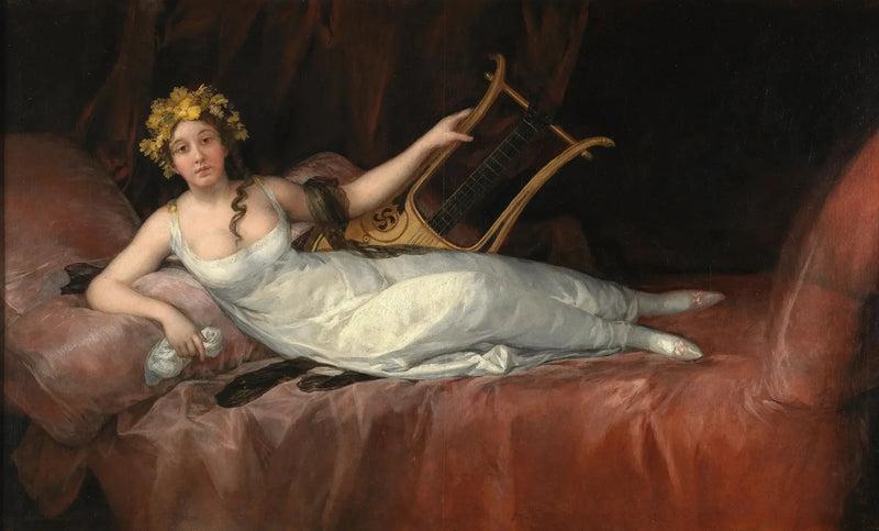 Porträt der Marquise von Santa Cruz - Francisco de Goya