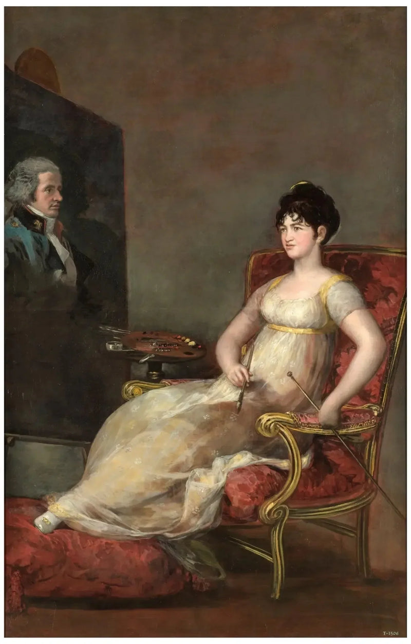 Porträt der Marquise von Villafranca - Francisco de Goya