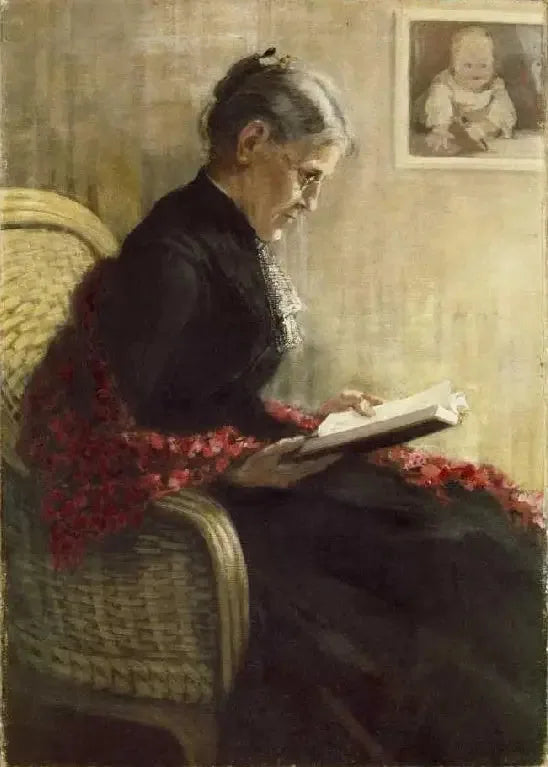 Porträt der Mutter - Franz Marc