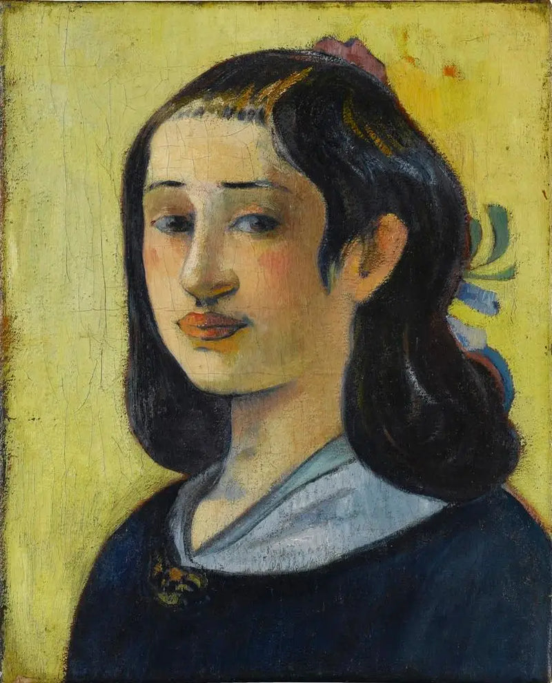 Porträt der Mutter des Künstlers - Paul Gauguin