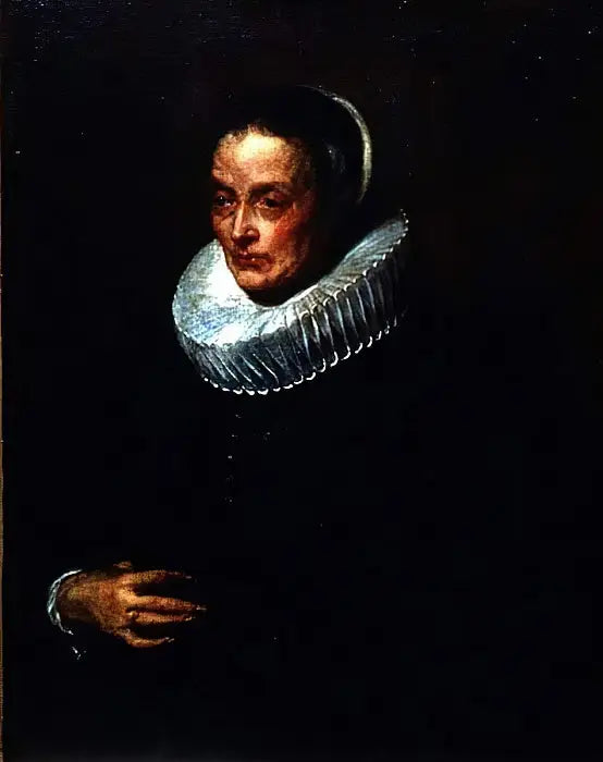 Portrait der Mutter von Suttermans - Antoine van Dyck