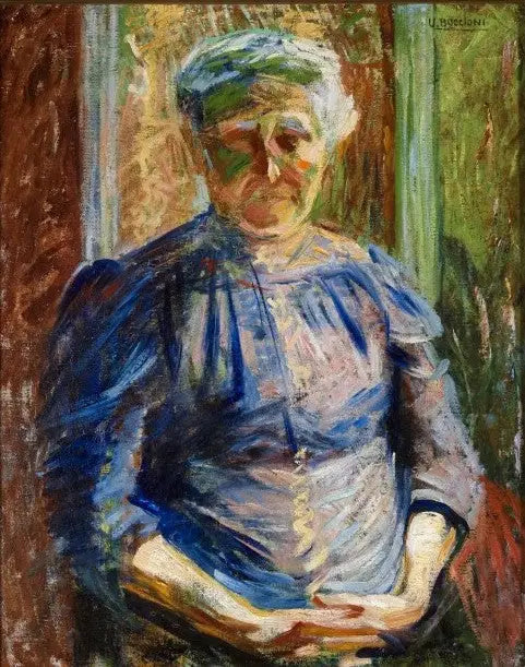 Portrait der Mutter - Umberto Boccioni